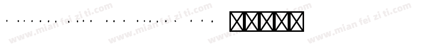 Pinto NO_04 Dots Reg字体转换
